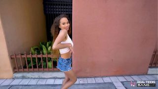 Real Teens – Beautiful Ebony Teen Cecilia Lion Gets Fucked